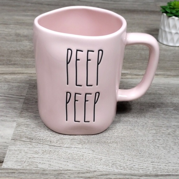 Rae Dunn Other - Rae Dunn | Pink PEEP PEEP Mug